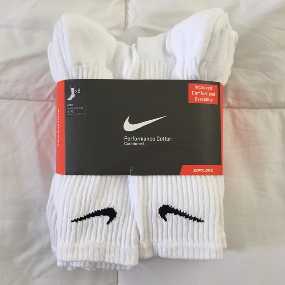 white nike socks 12 pack